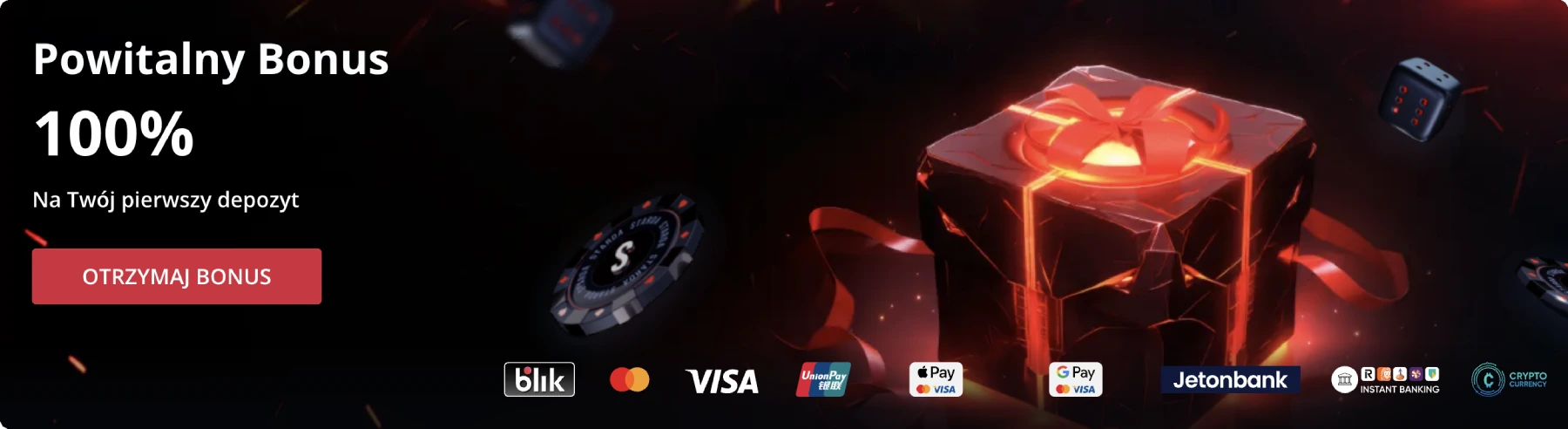 Baner kasyna